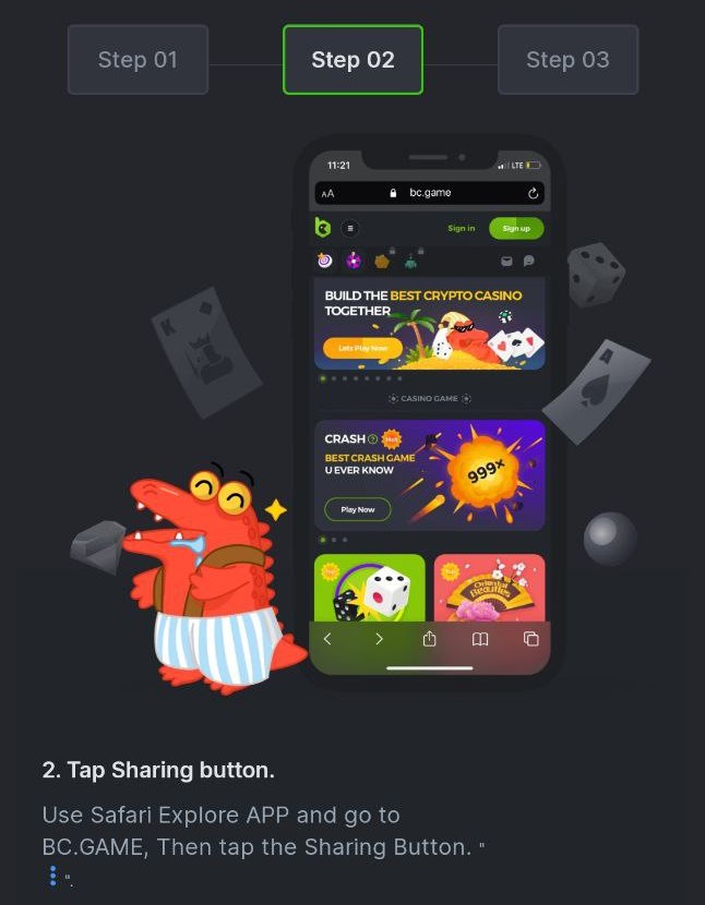 How to install a mobile app on iOS - Step 2